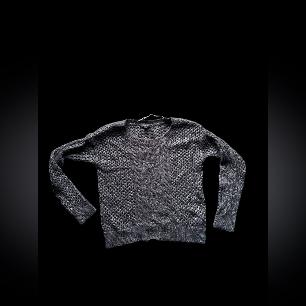 ✨Apt.9 Grey cable knit sweater✨